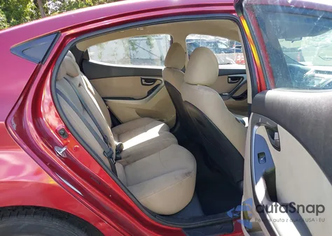 2016 Hyundai Elantra Se from USA, damaged, VIN 5NPDH4AE2GH722093